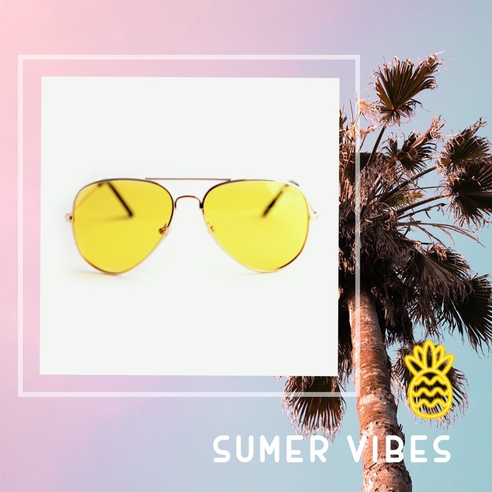 🔥ON SALE🔥⚡️ Rare 90's Aviator Sunglasses⚡️ 😎🌴